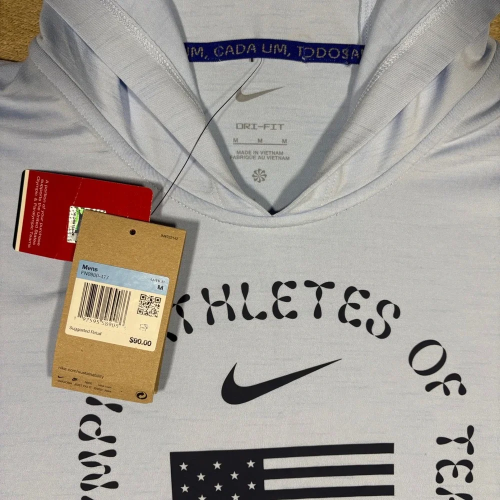 USA Restore Men's Nike Dri-FIT Yoga Lightweight‎ Hoodie